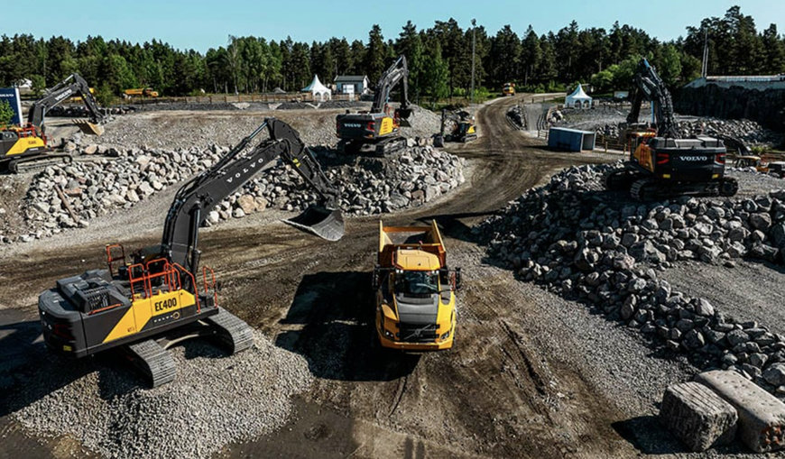 VOLVO CONSTRUCTION EQUIPMENT PRESENTERAR ETT NYTT AMBITIÖST PRODUKTUTBUD PÅ VOLVODAGARNA 2024